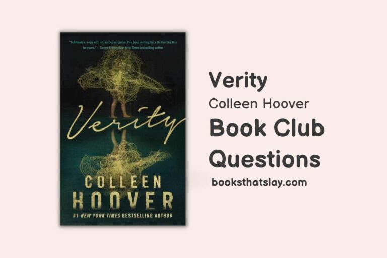 10 Verity Book Club Questions For Discussion