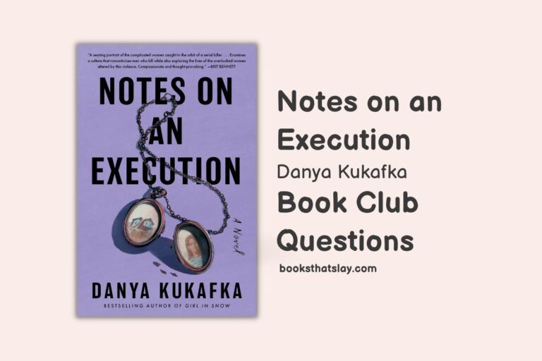 10 Notes on an Execution Book Club Questions for Discussion