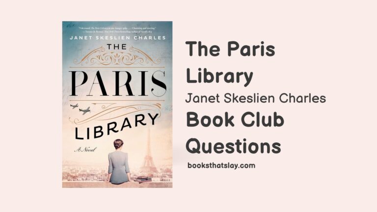 10 The Paris Library Book Club Questions for Discussion