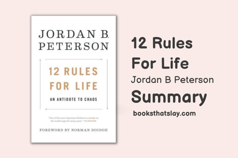 12 Rules of Life Summary and Key Lessons