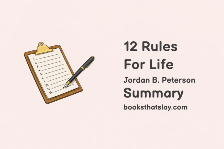12 Rules of Life Summary And Analysis