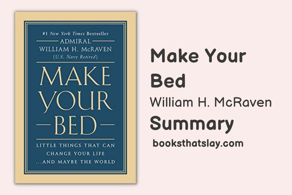 make your bed book essay