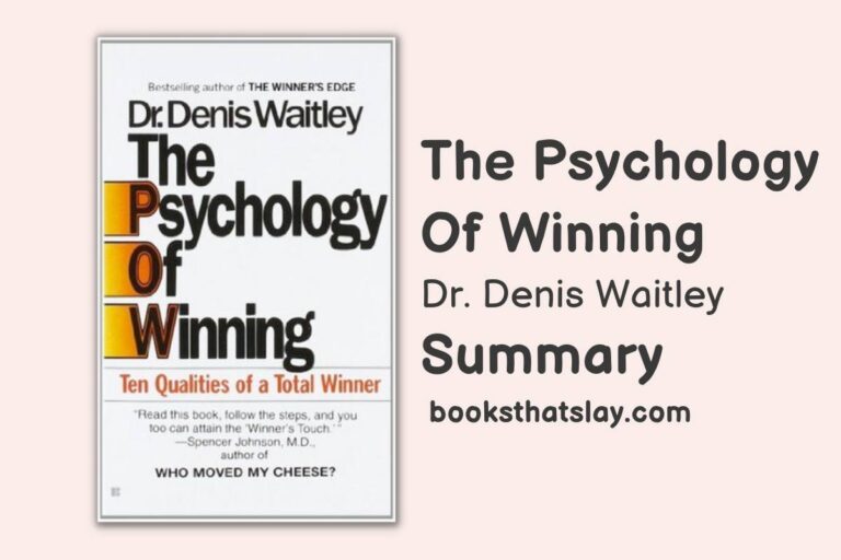 The Psychology of Winning Summary and Key Lessons