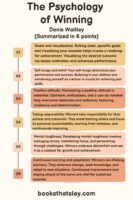 The Psychology of Winning Summary and Key Lessons