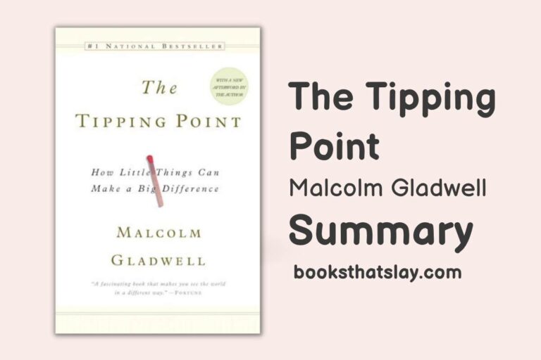 The Tipping Point Summary And Key Lessons