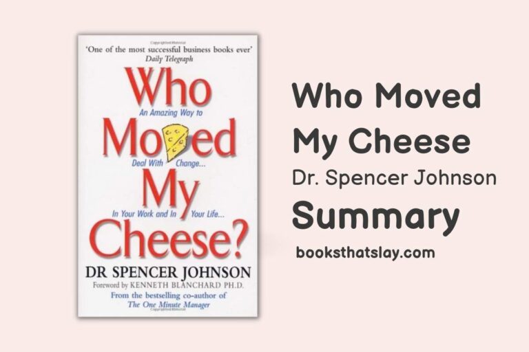 Who Moved My Cheese Summary and Key Lessons