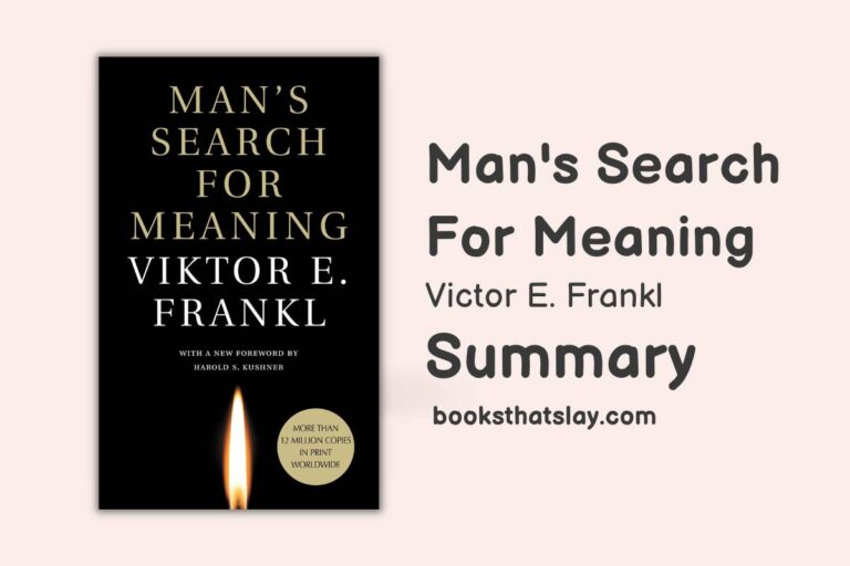 Man’s Search For Meaning | Book Summary