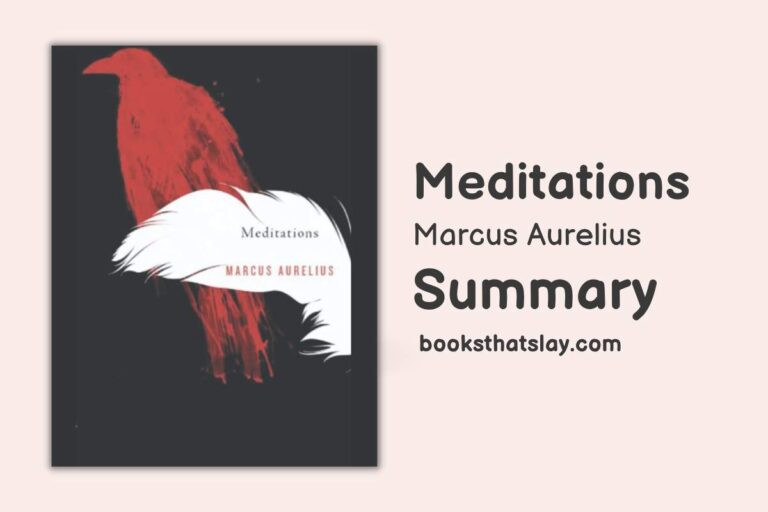 Meditations by Marcus Aurelius | Book Summary