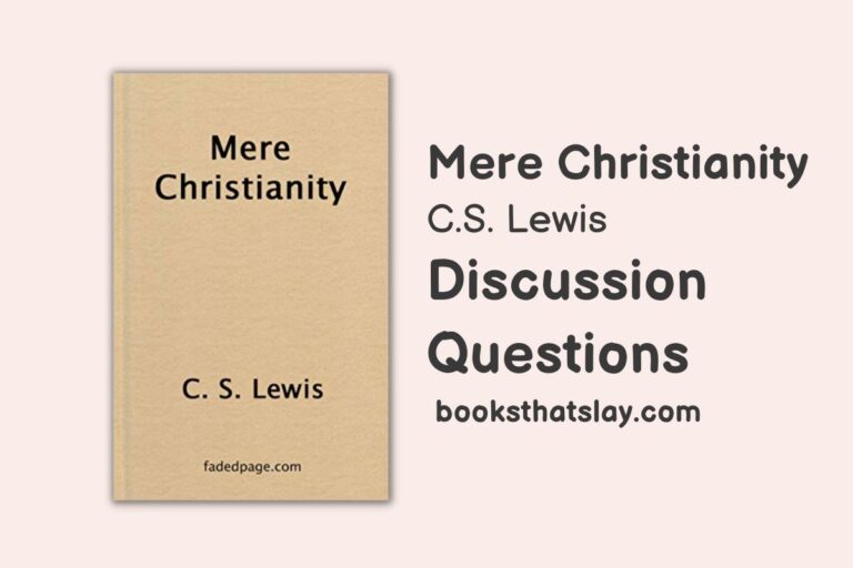 10 Mere Christianity Discussion Questions