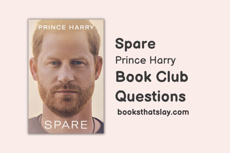 11 Book Club Questions for Spare by Prince Harry