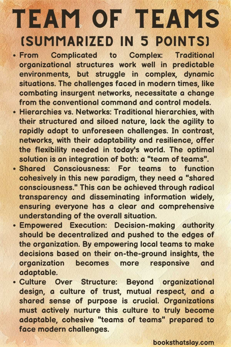 Team Of Teams Summary And Key Lessons team-of-teams-summary-and-key-lessons