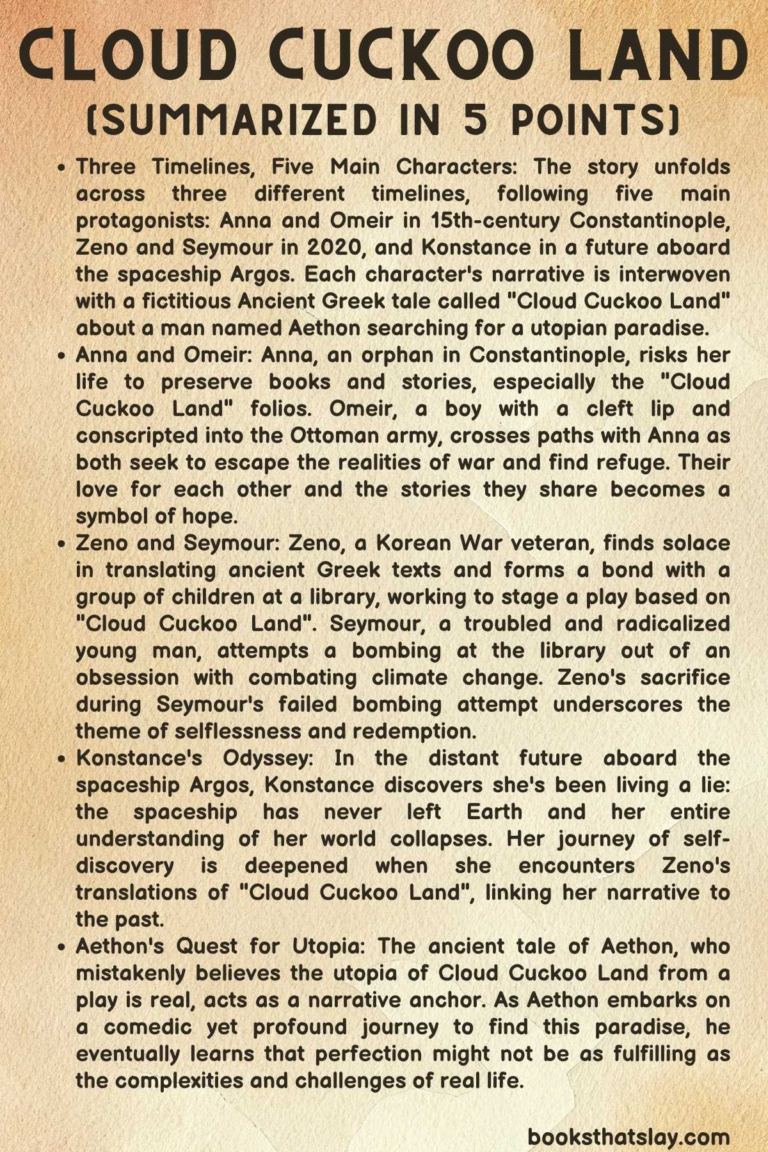 Cloud Cuckoo Land Summary And Key Themes