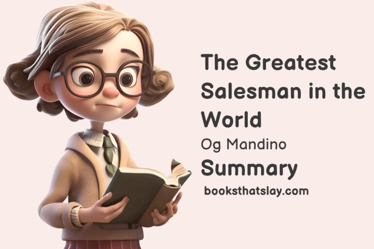 The Greatest Salesman In The World Summary and Key Lessons