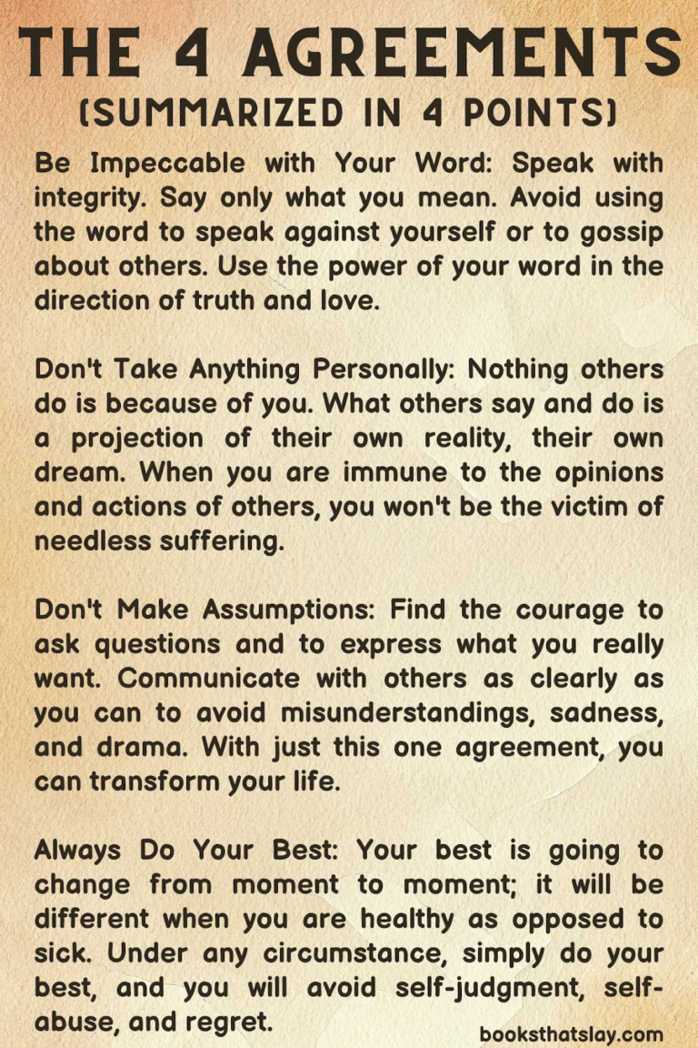 The Four Agreements Summary And Key Lessons   Image 1 768x1152 