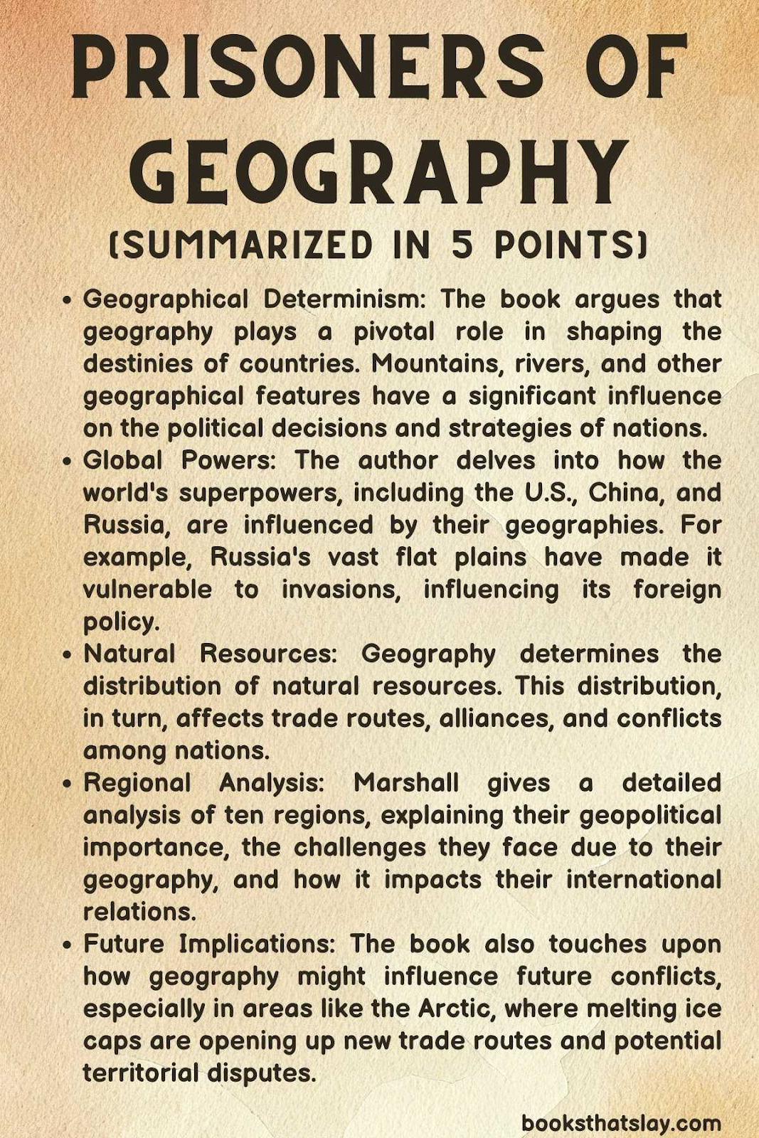 prisoners of geography summary