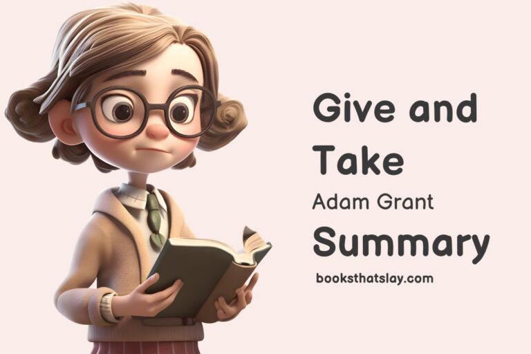Give and Take Summary and Key Lessons