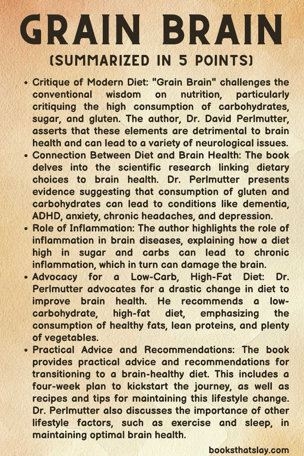 grain brain summary