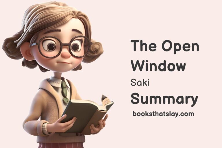 The Open Window Summary, Characters and Themes