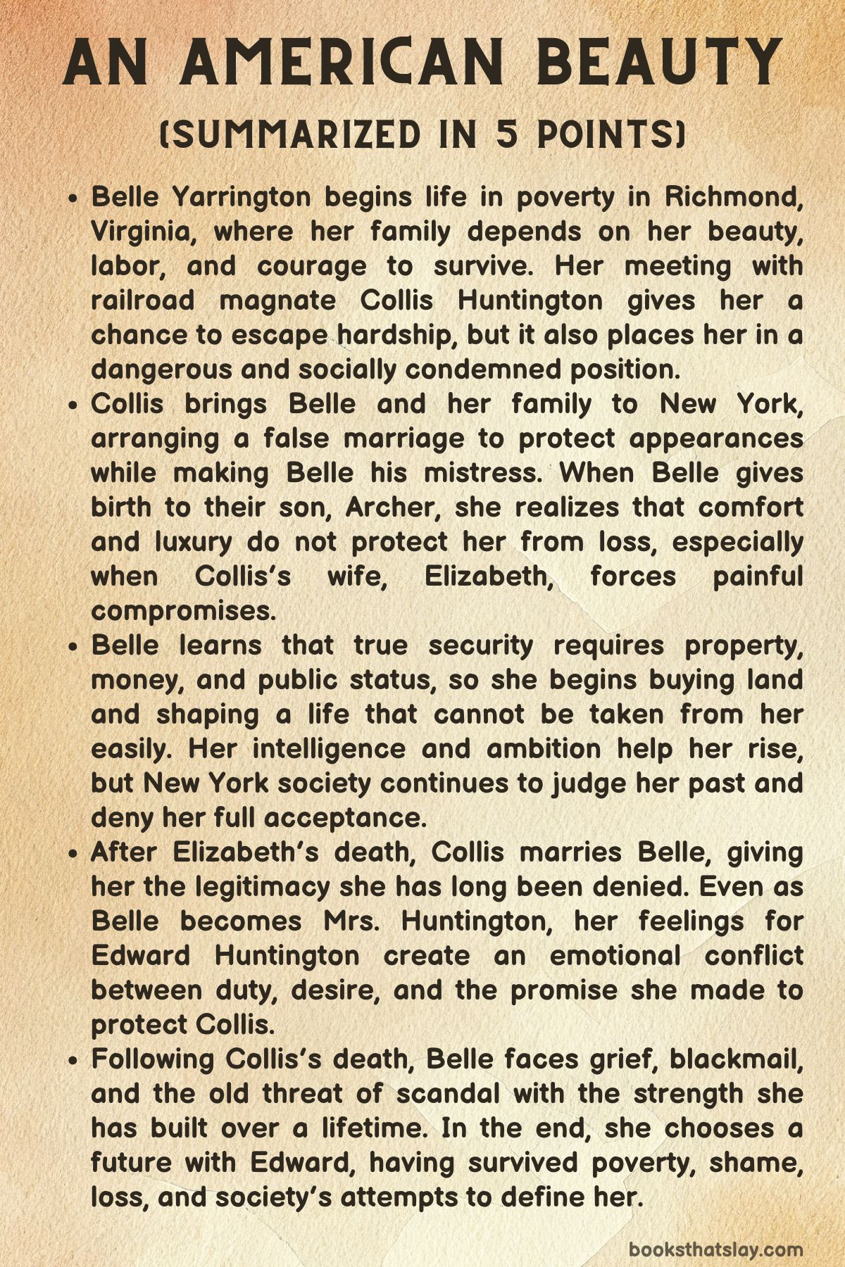 An American Beauty Summary