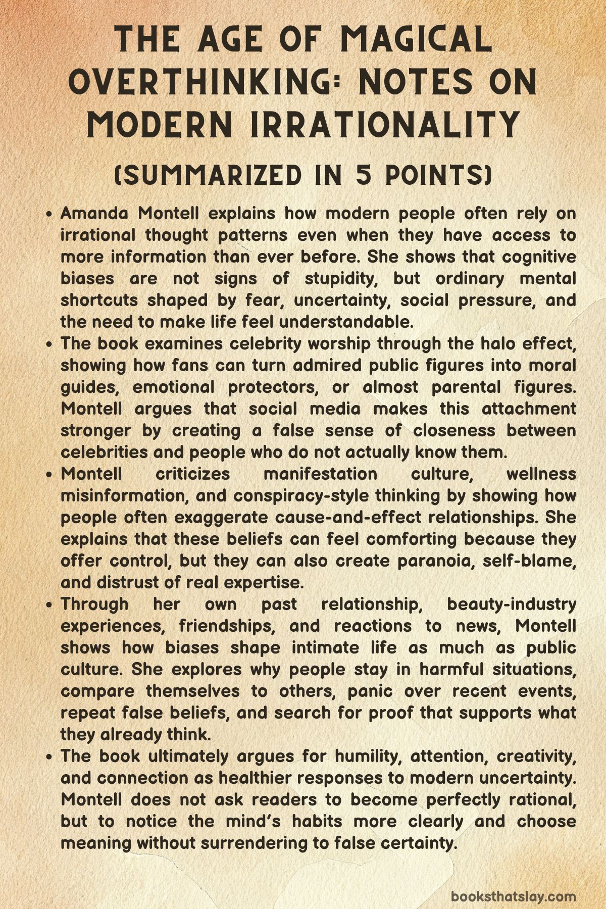 the age of magical overthinking summary