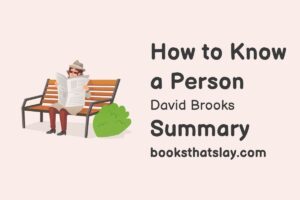 How to Know a Person Summary and Analysis