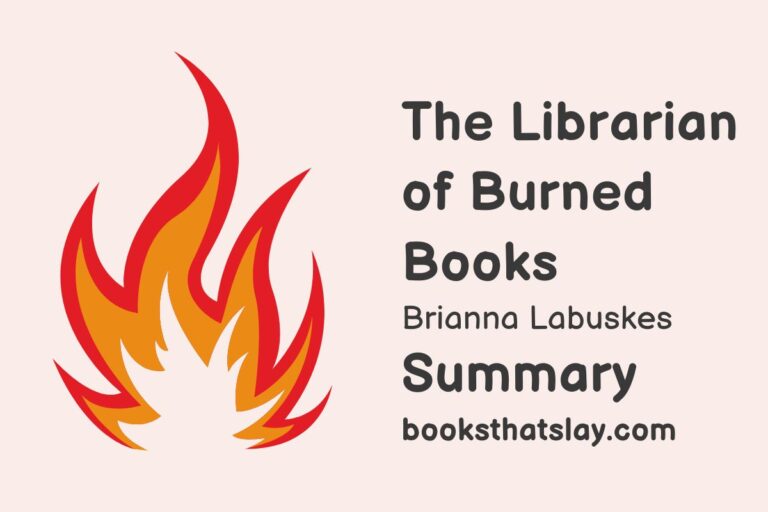 The Librarian of Burned Books Summary, Characters and Themes