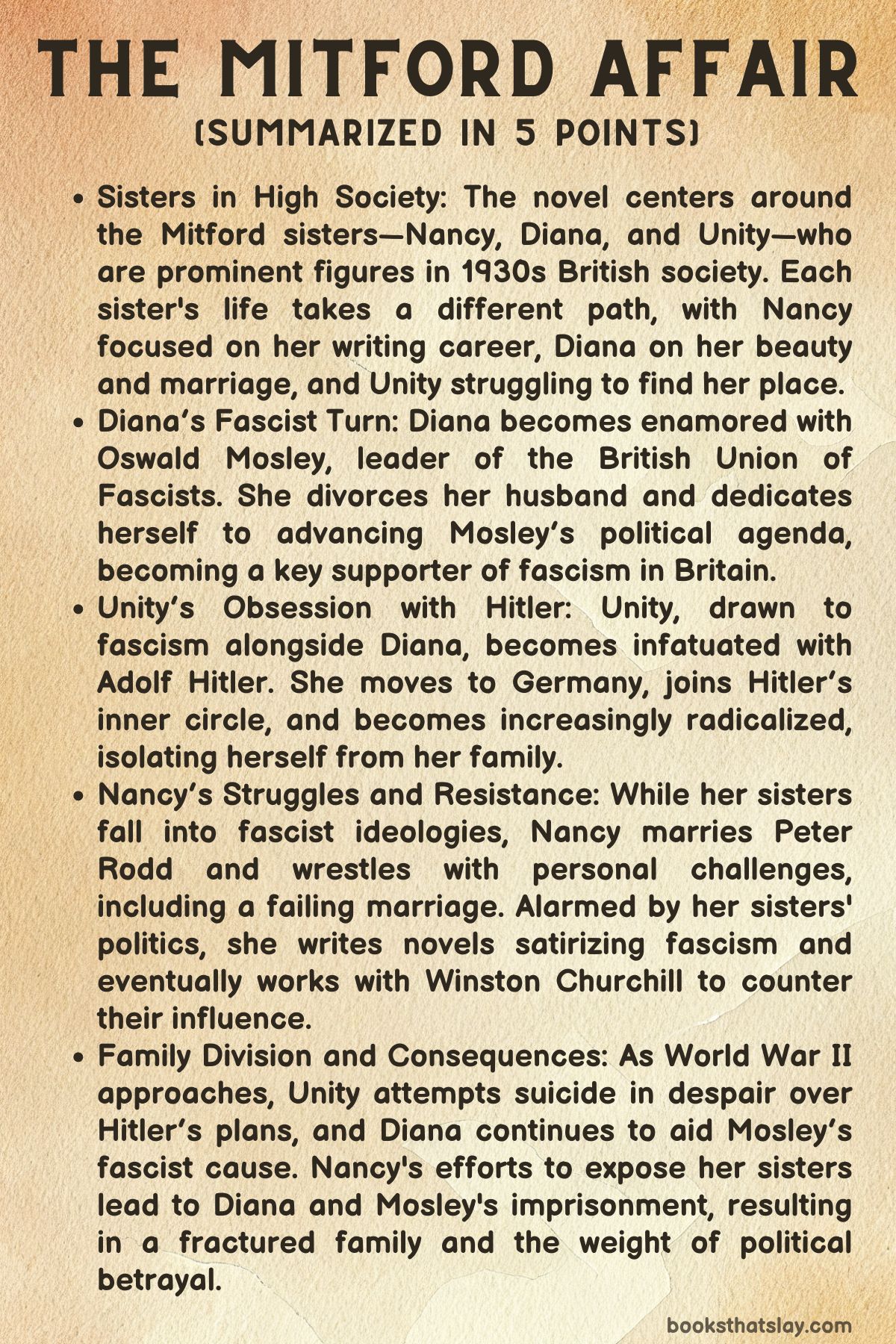 The Mitford Affair Summary