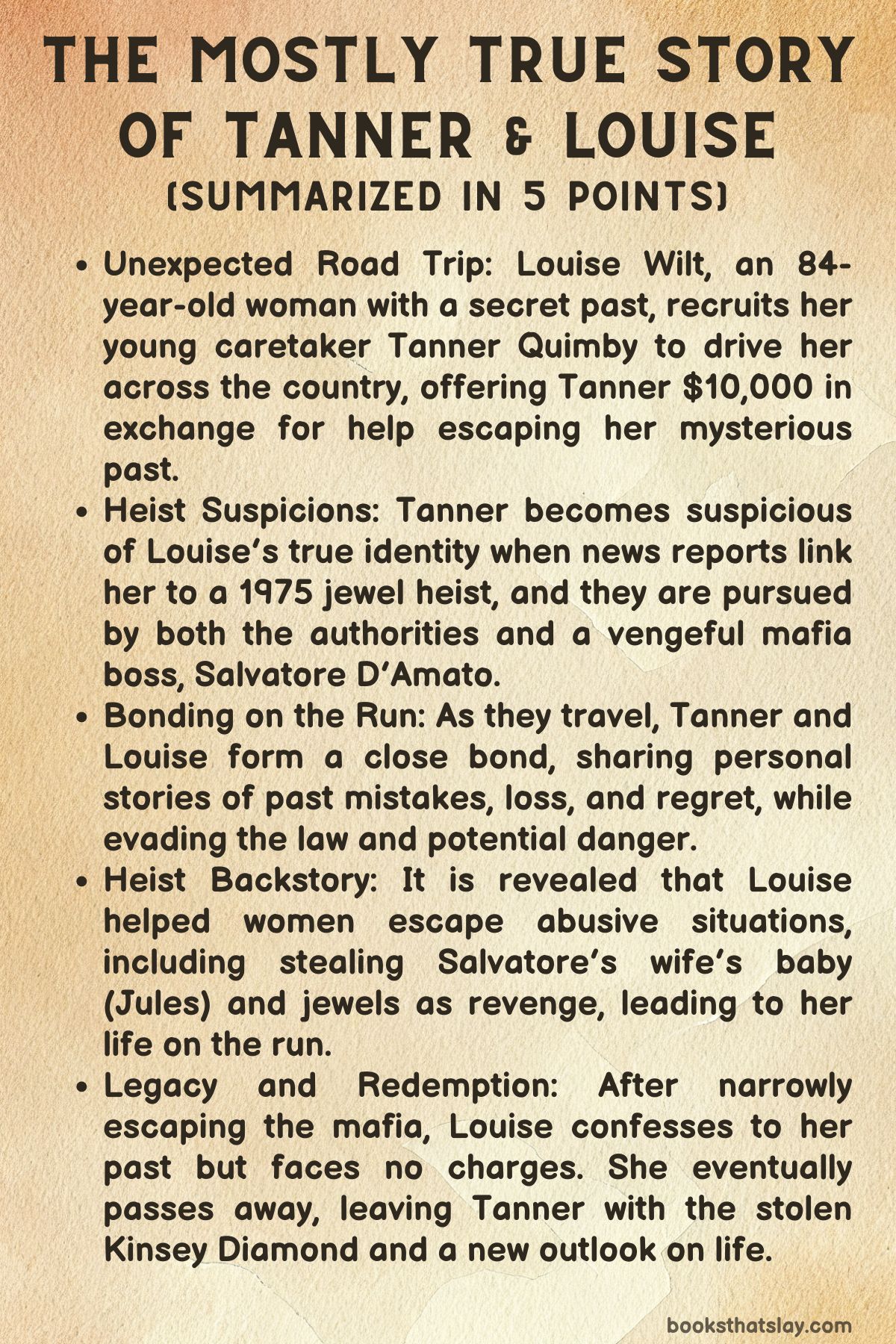 The Mostly True Story of Tanner & Louise Summary