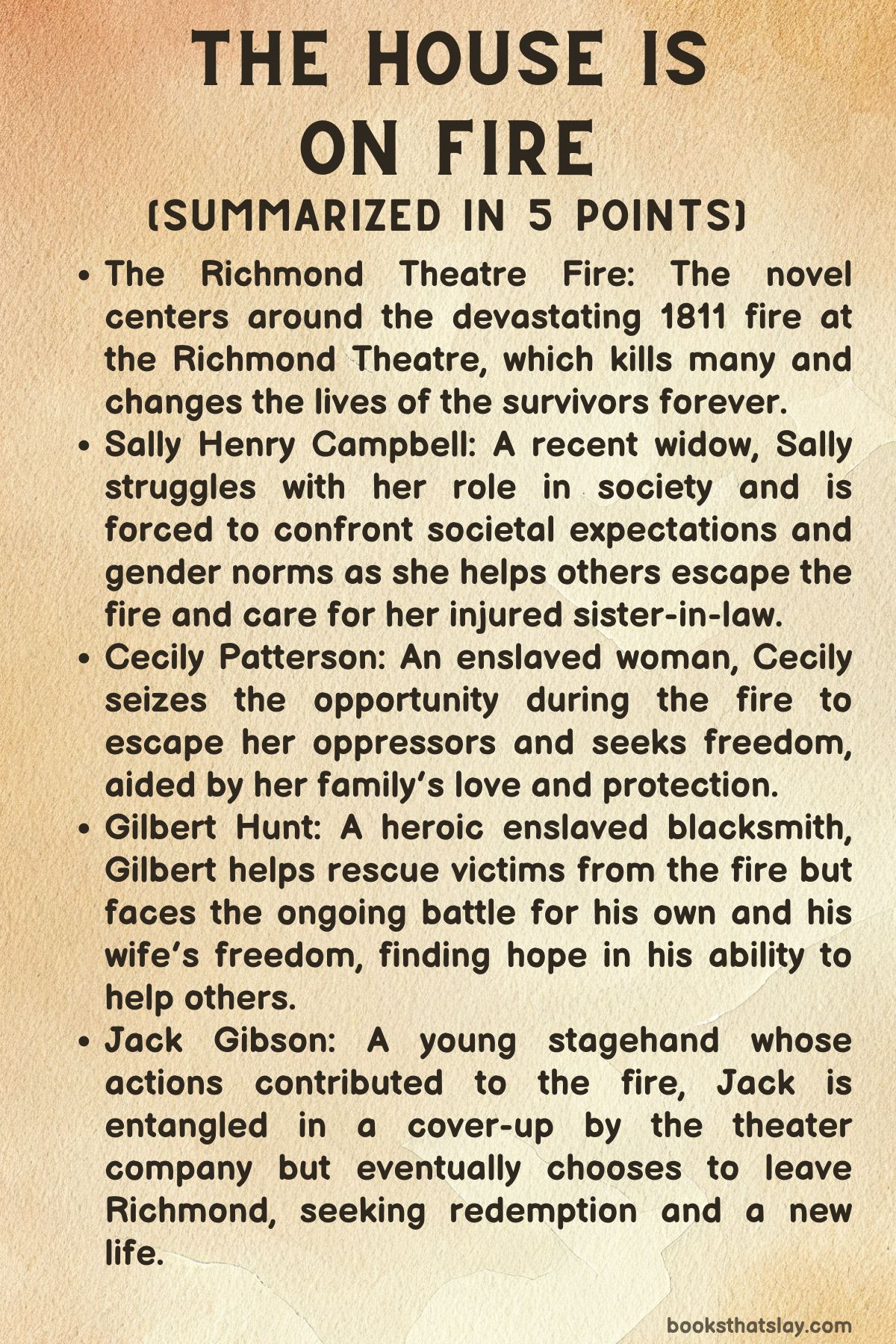 the house is on fire summary