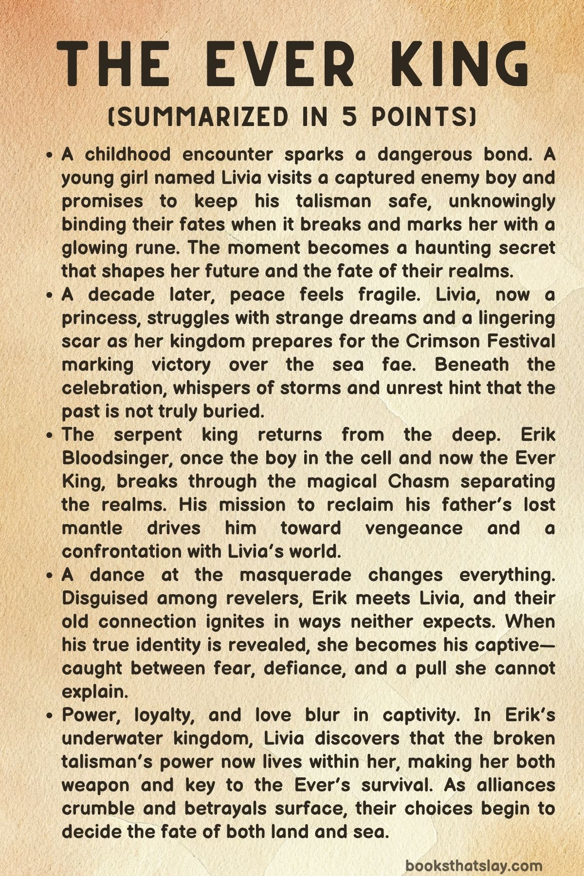 the ever king summary