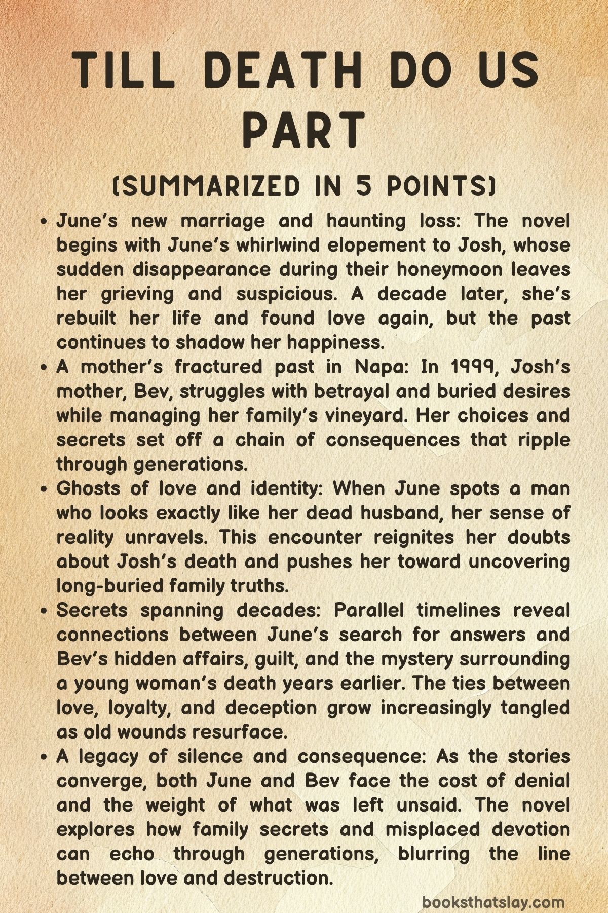 Till Death Do Us Part Summary