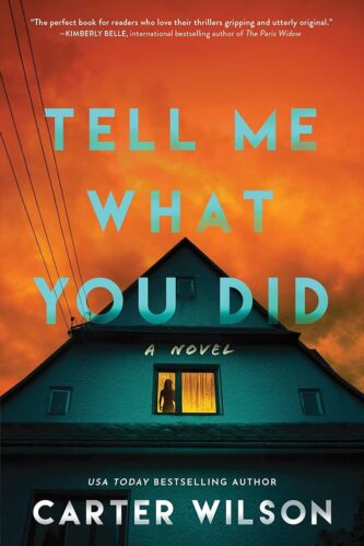 Tell Me What You Did by Carter Wilson book cover