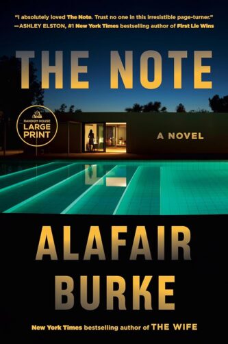 The Note by Alafair Burke book cover