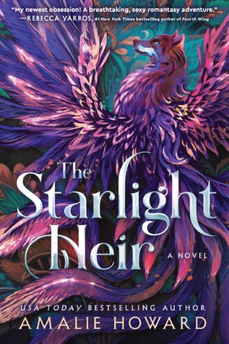 The Starlight Heir by Amalie Howard book cover