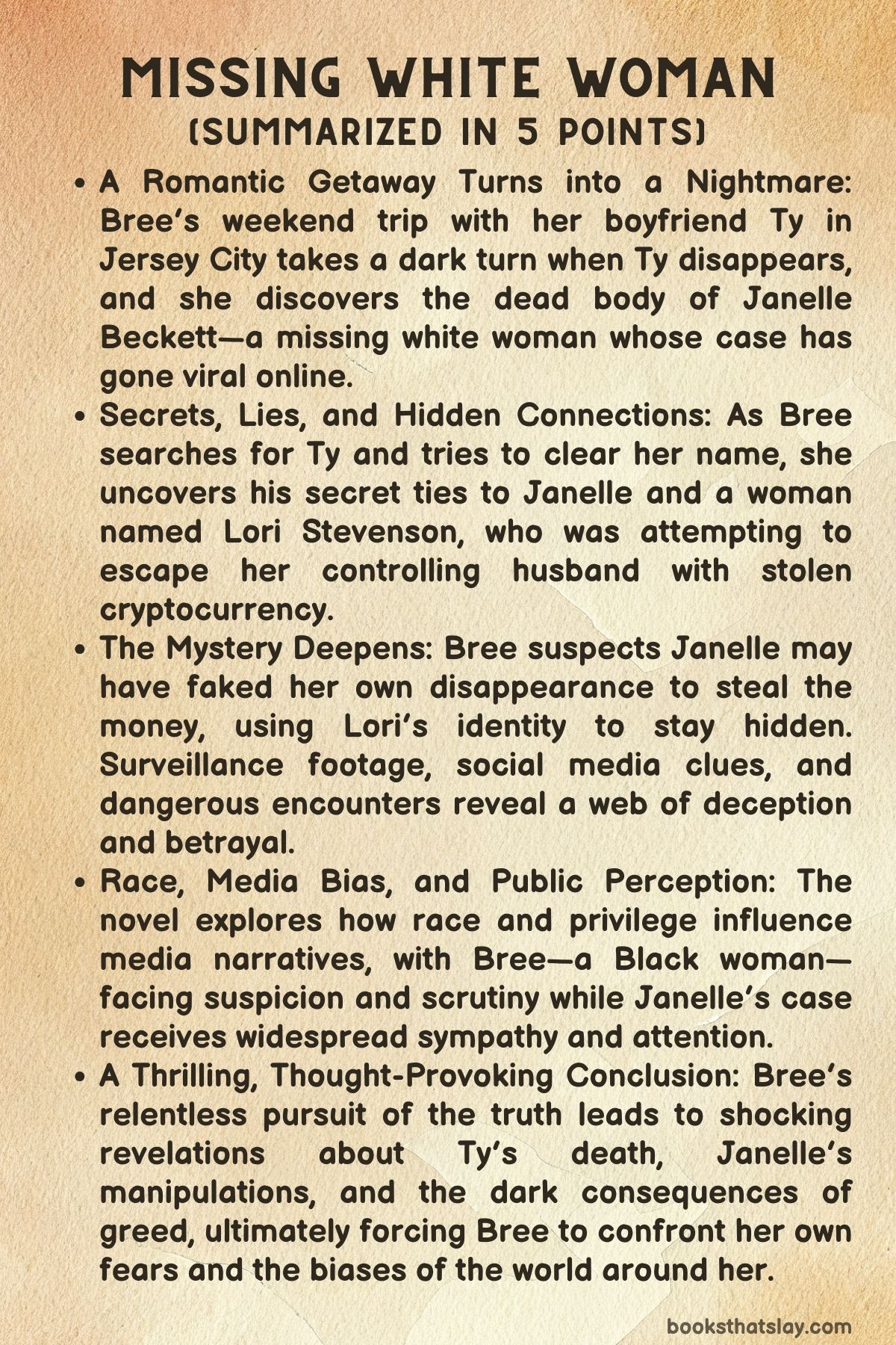 Missing White Woman by Kellye Garrett Summary