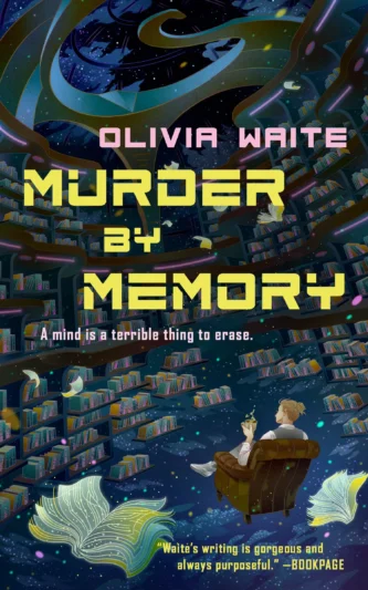 Murder By Memory by Olivia Waite book cover