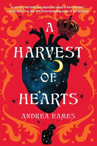 A Harvest of Hearts by Andrea Eames book cover