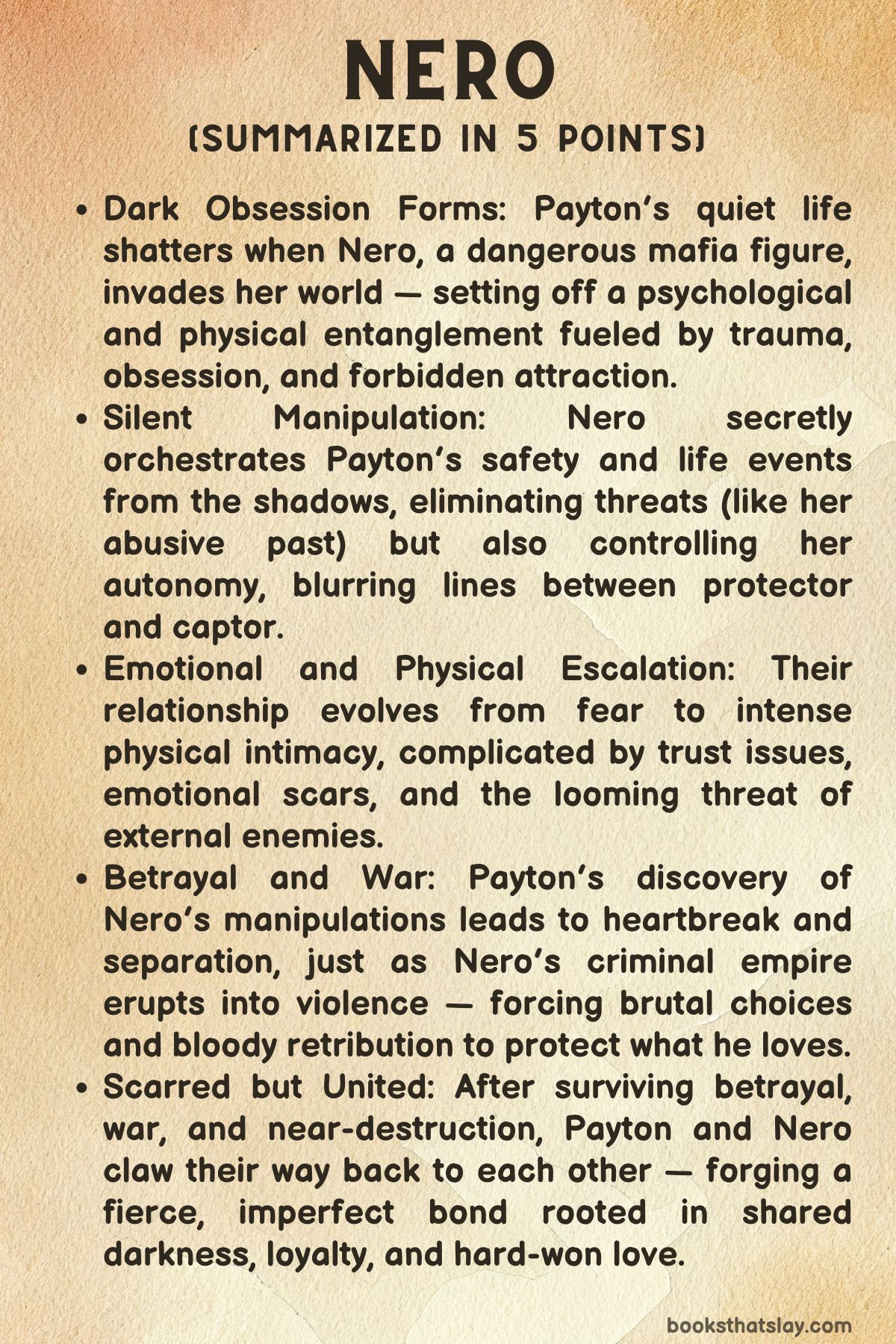 Nero Summary