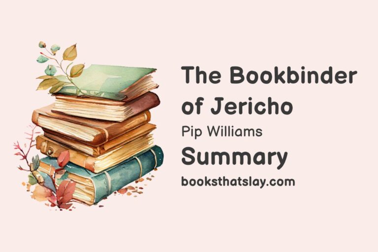 The Bookbinder of Jericho Summary, Characters and Themes