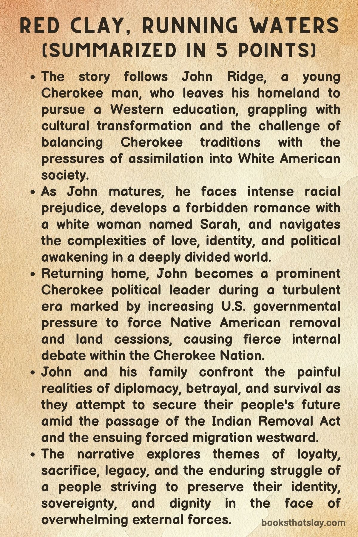 Red Clay Running Water by Leslie K. Simmons Summary