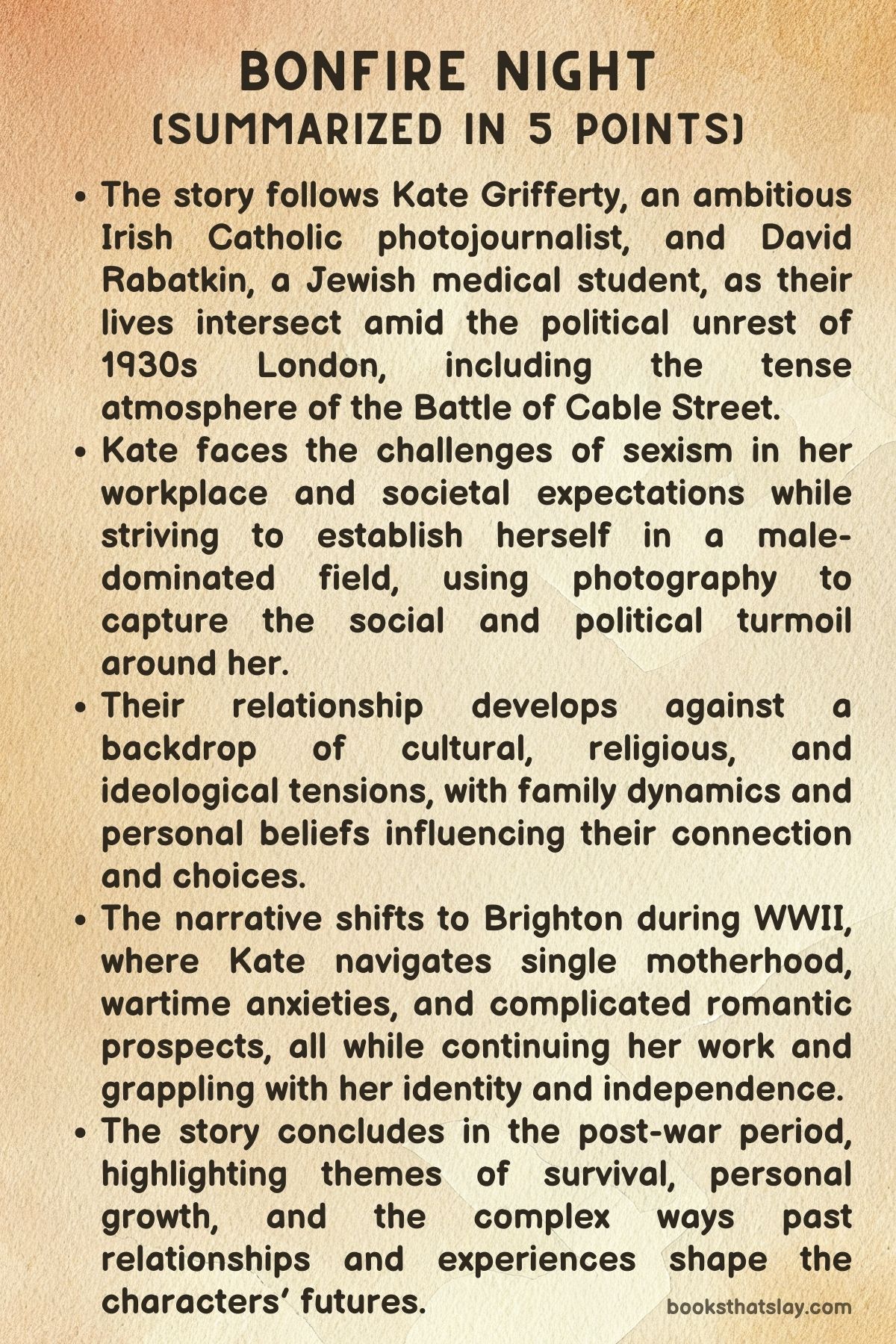 Bonfire Night by Anna Bliss Summary