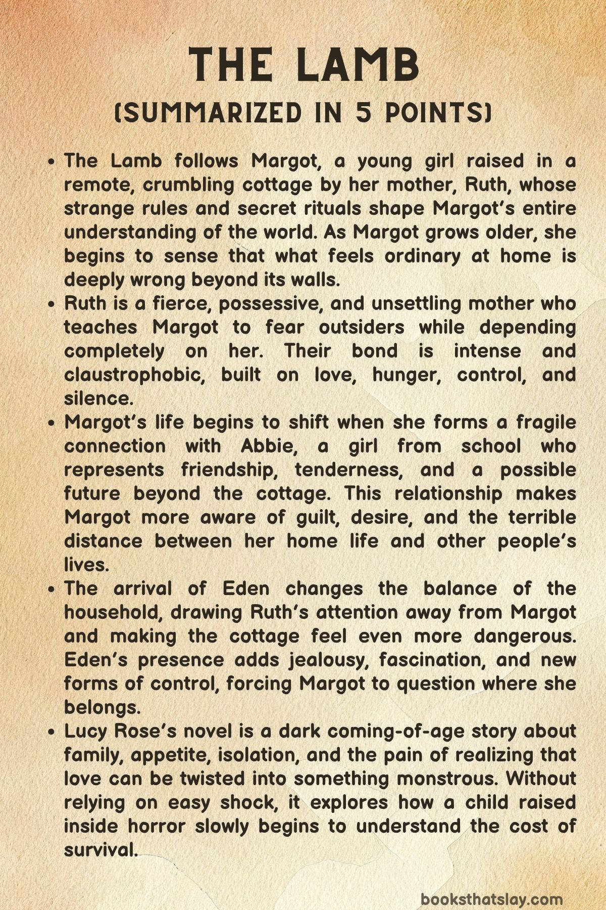 the lamb summary
