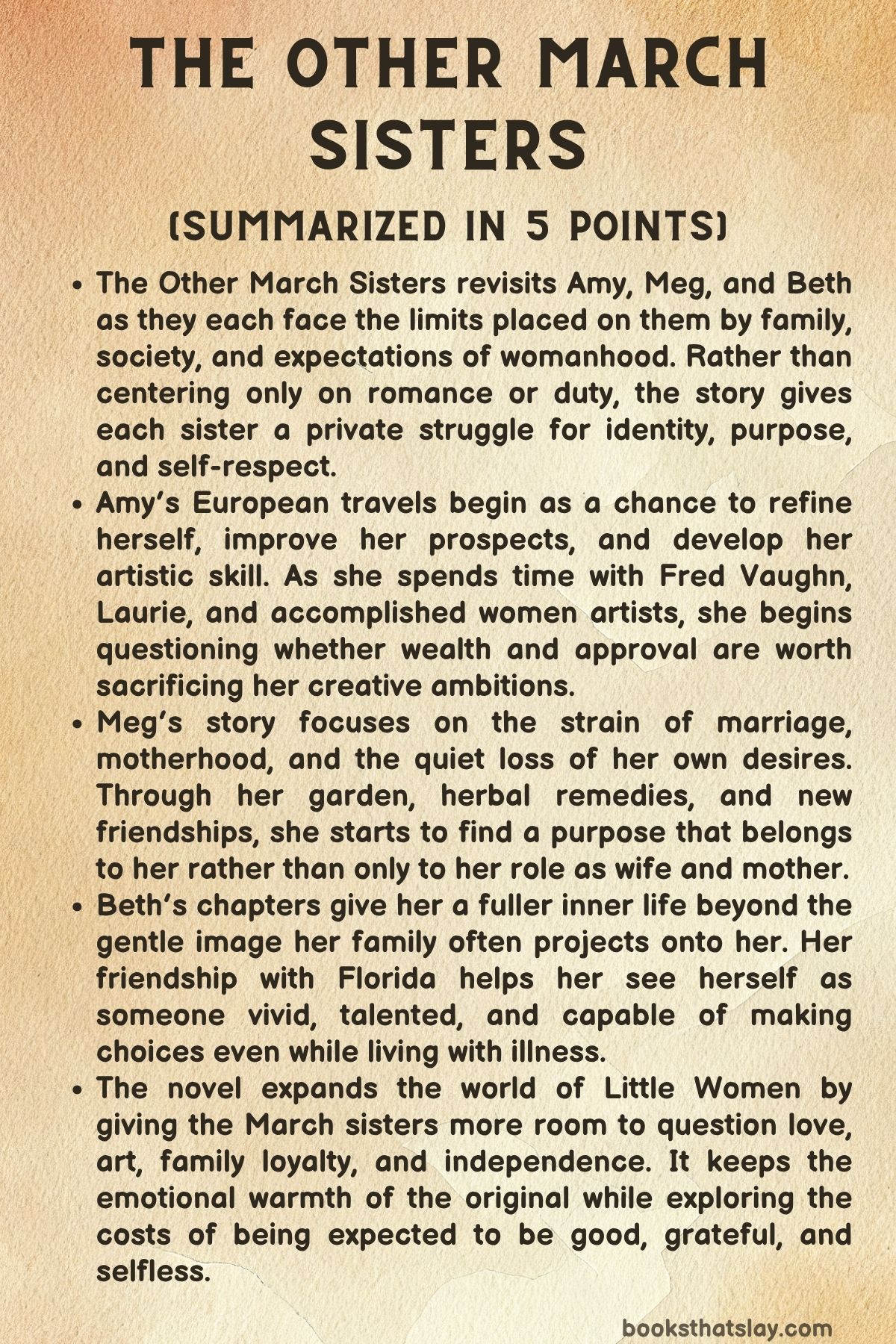The Other March Sisters Summary