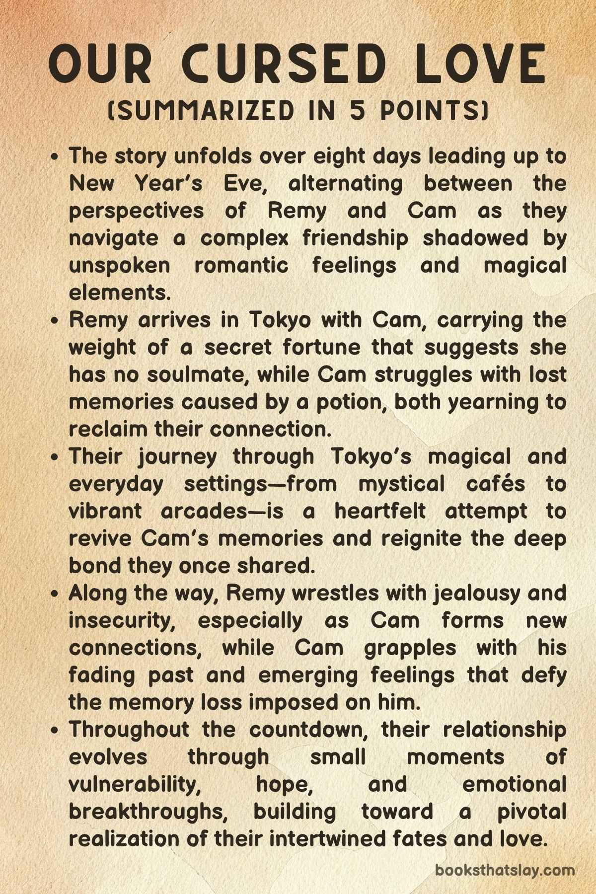 Our Cursed Love by Julie Abe Summary