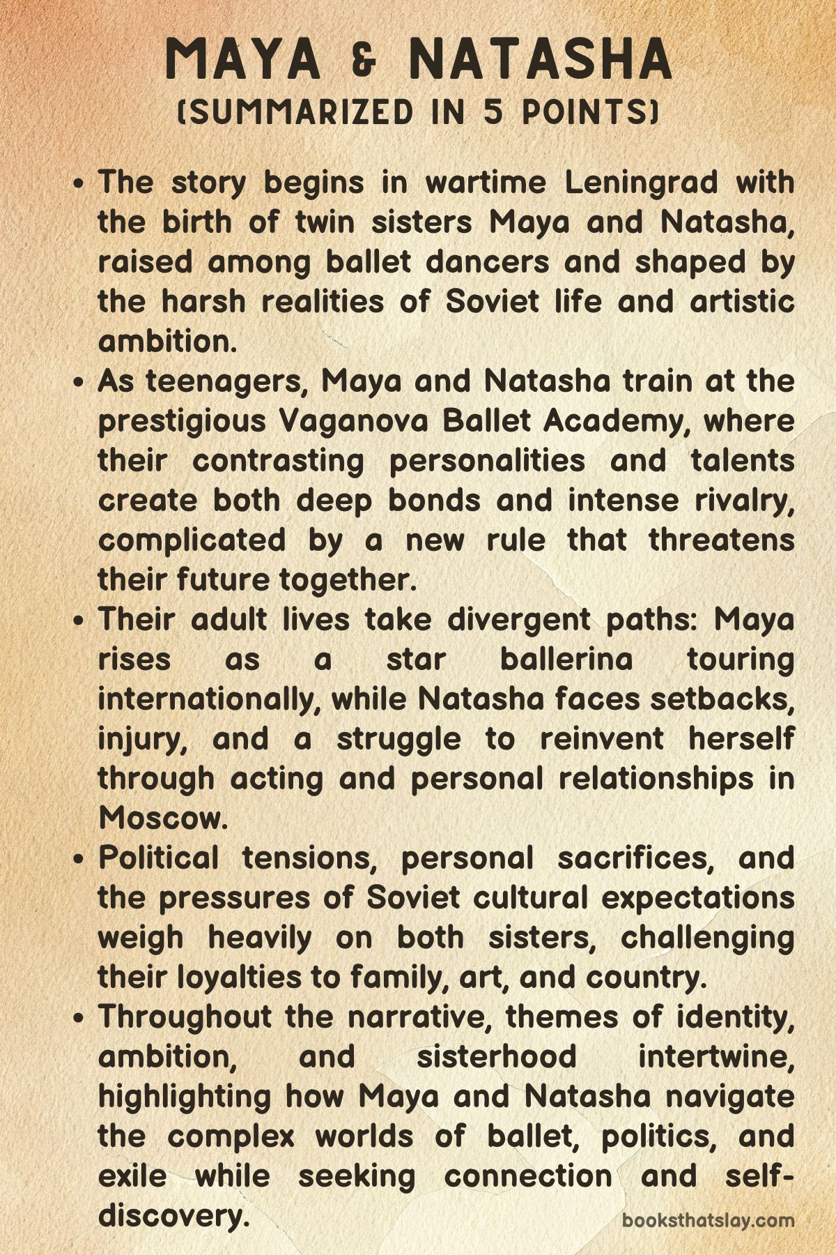 Maya and Natasha by Elyse Durham Summary