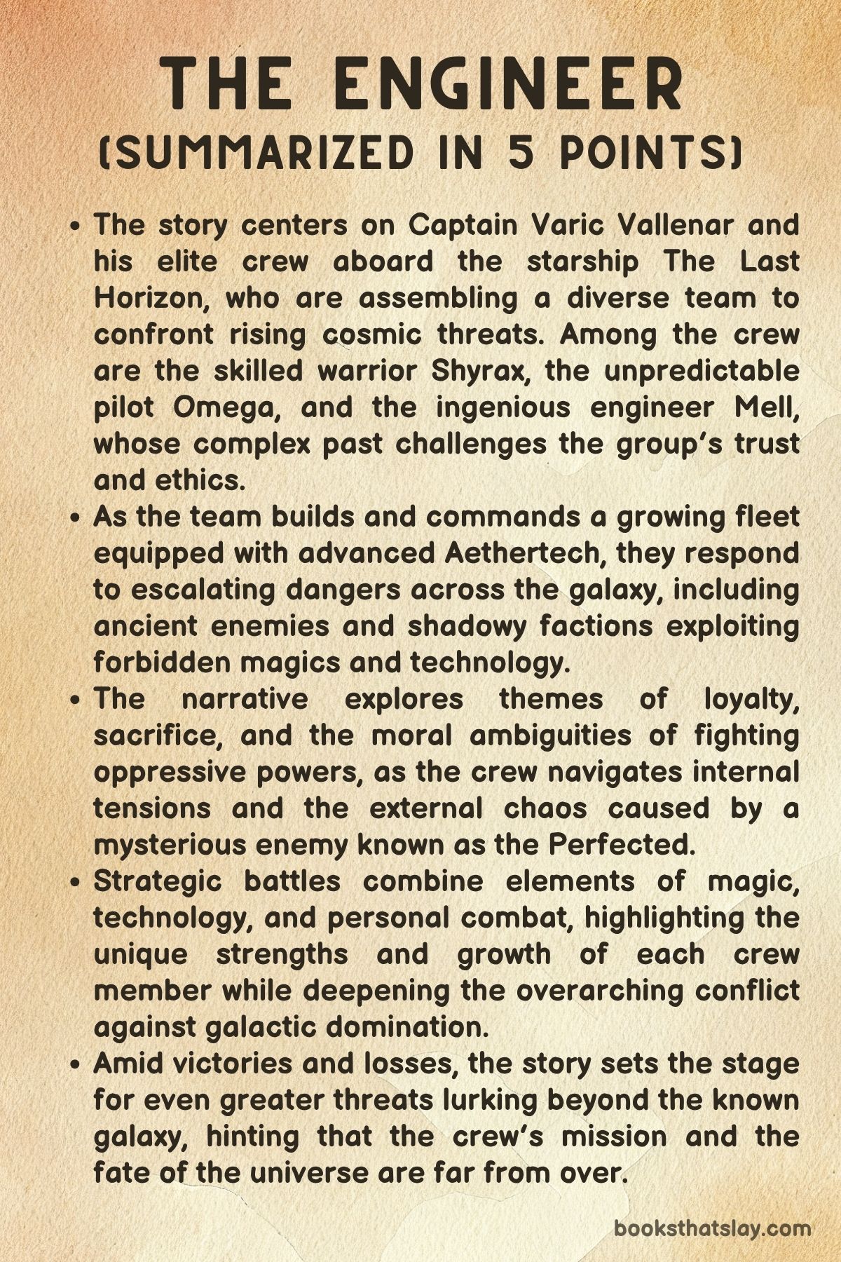 The Engineer by Will Wight Summary