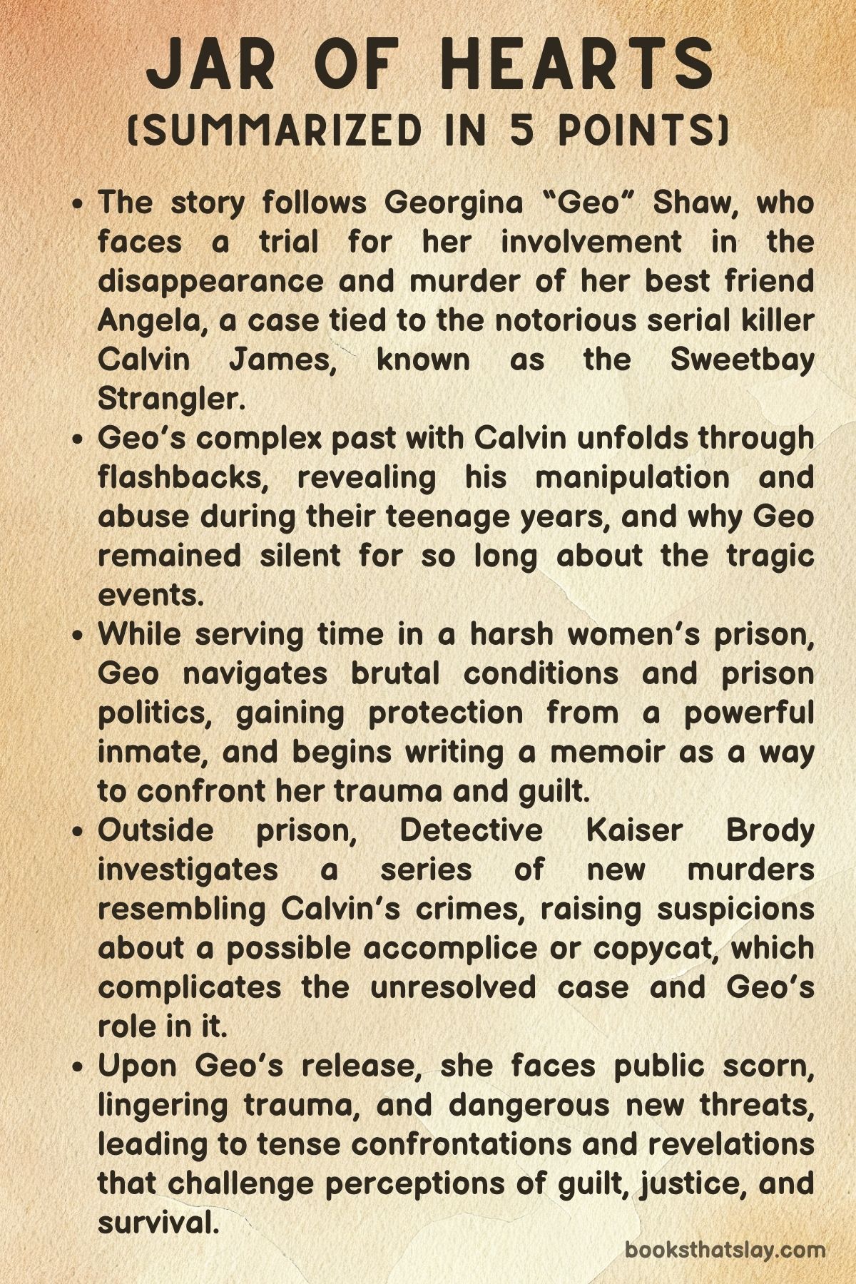 Jar of Hearts by Jennifer Hillier Summary