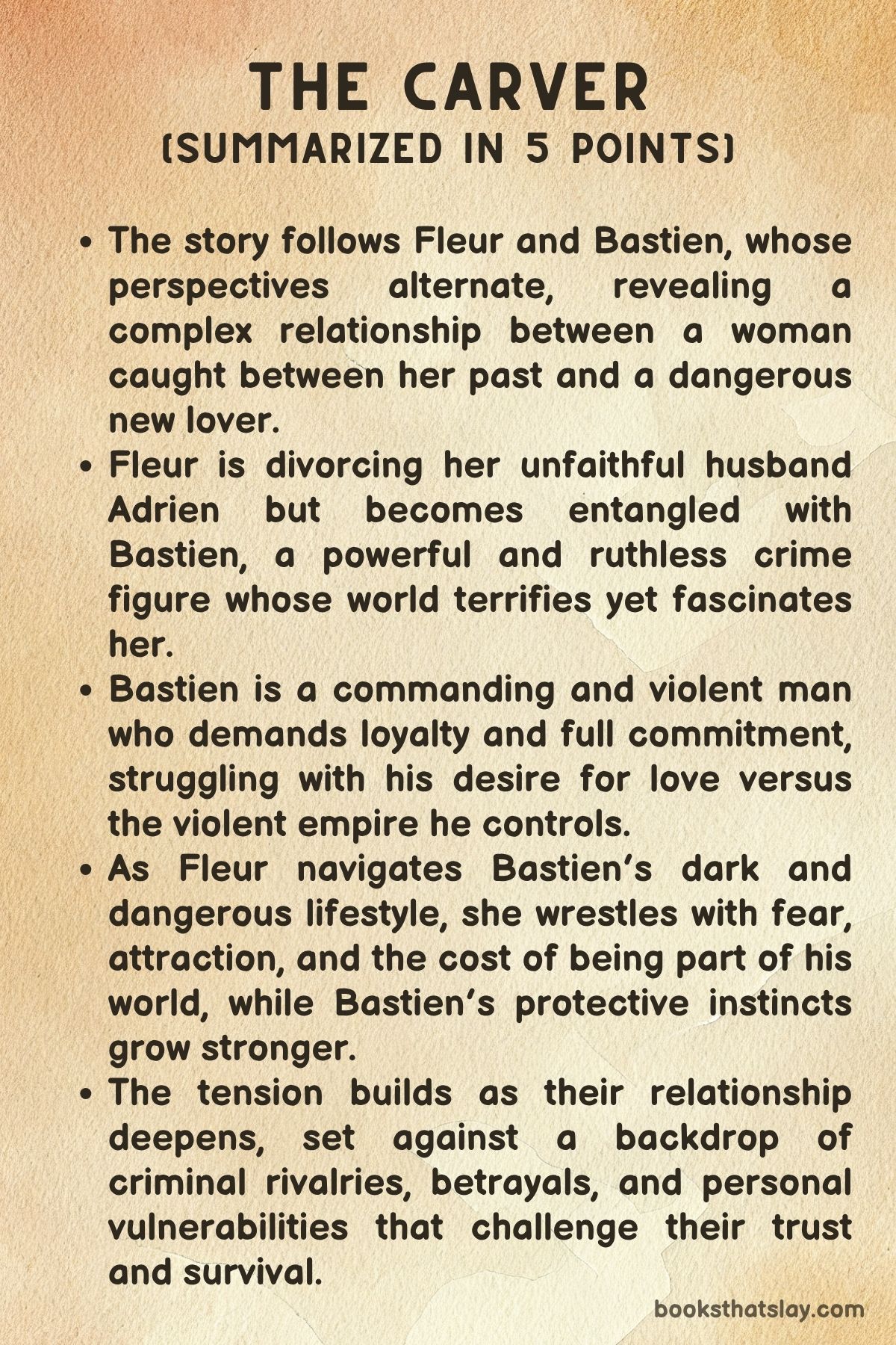 The Carver by Penelope Sky Summary