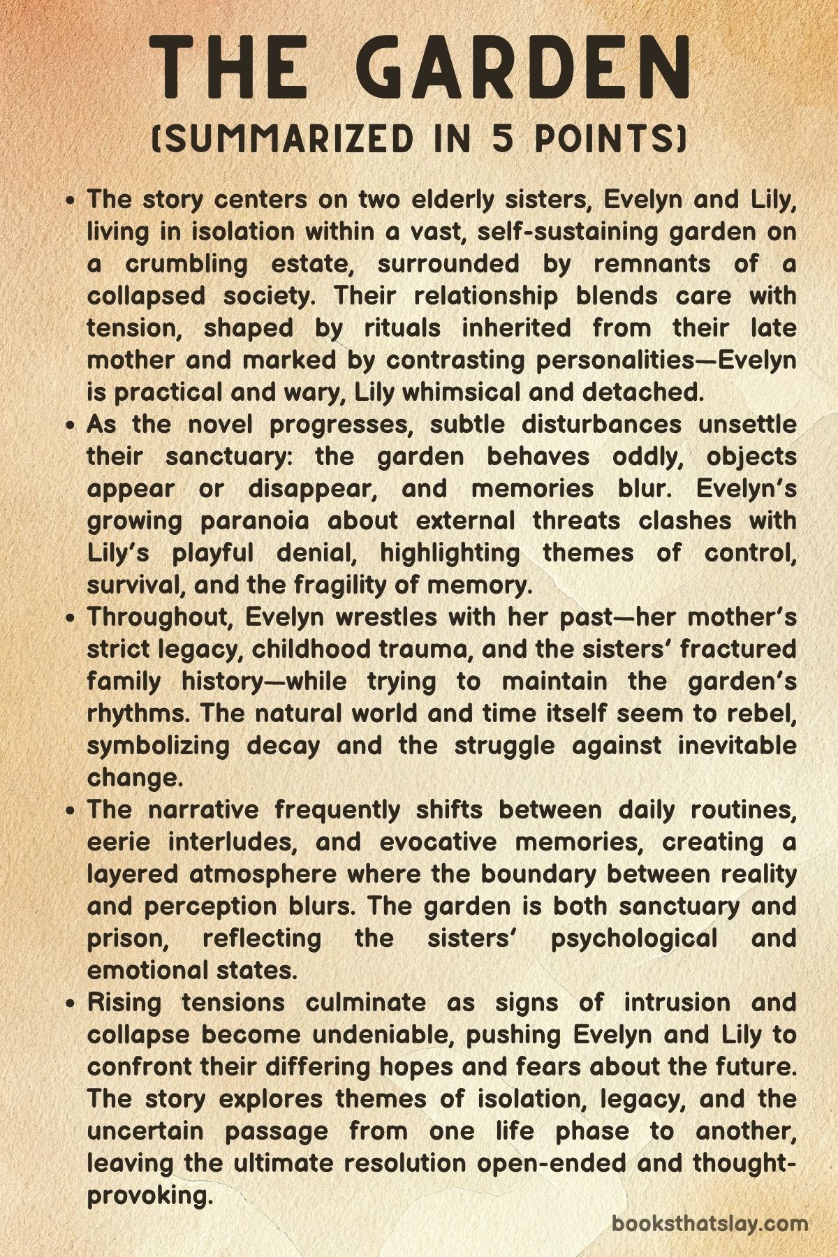The Garden by Nick Newman Summary