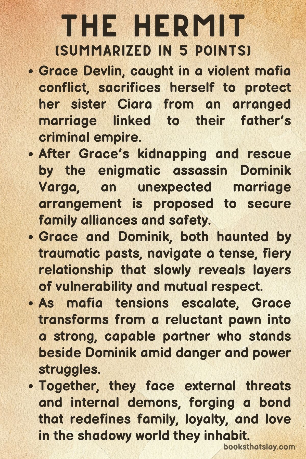 The Hermit by Michelle Heard Summary